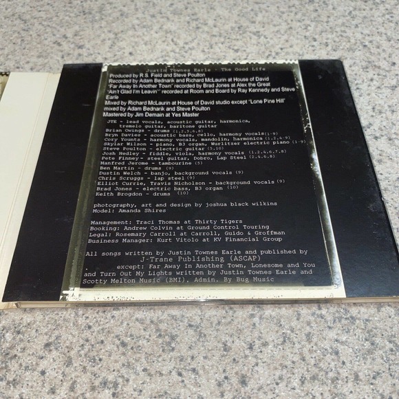 The Good Life by Justin Townes Earle (CD, 2008) Bloodshot Rec. Rare Promotional - Picture 4 of 7